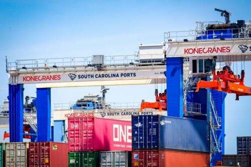 南卡罗来纳州港口集装箱吞吐量再创历史新高