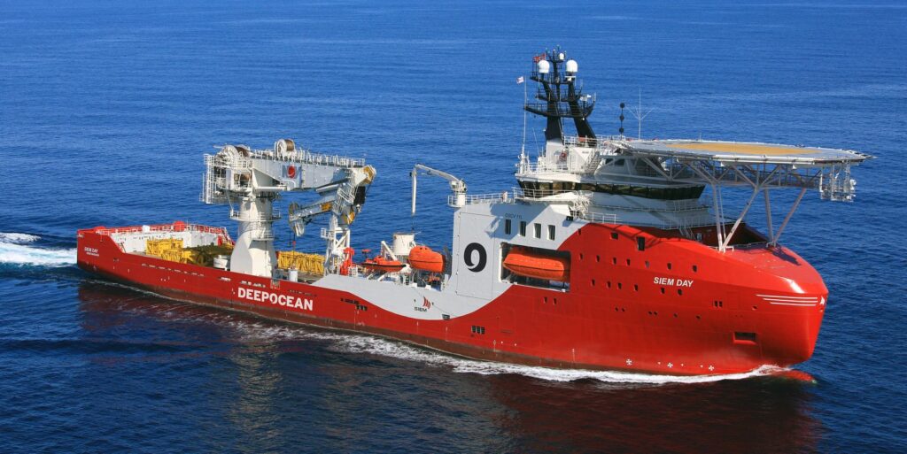 挪威EMGS公司计划收购海上施工船Siem Day